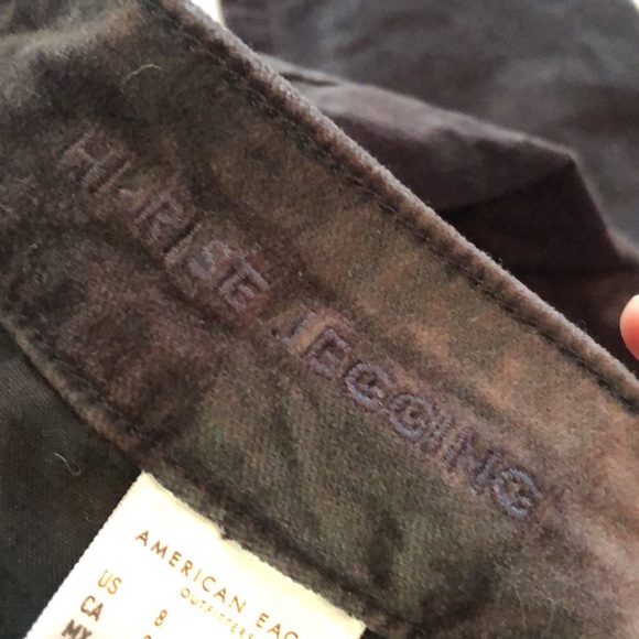 SOLD - American Eagle Velvet Hi-Rise Jegging - Picture 7 of 11